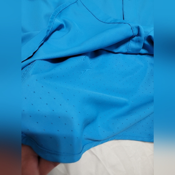 💲2️⃣ EAG Elite by Mossy Oak Blue Short-sleeved Button-down Outdoor Sport Shirt - Picture 12 of 14